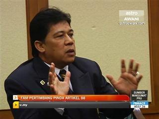 FAM pertimbang pinda Artikel 88