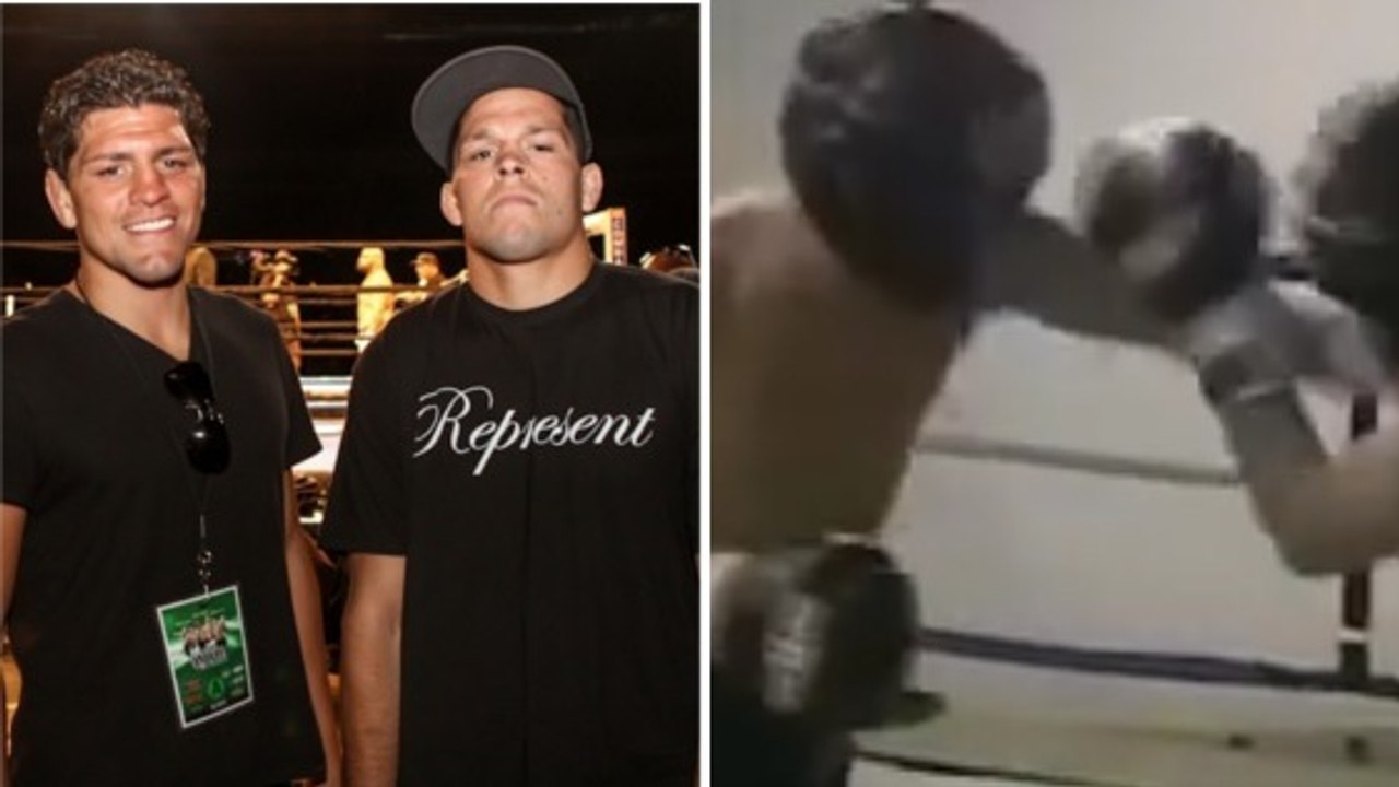Quand Nick et Nate Diaz s'affrontent lors d'un sparring de boxe