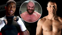 Tyson Fury voit Wladimir Klitschko l'emporter face à Anthony Joshua, il a misé 120 000 euros !