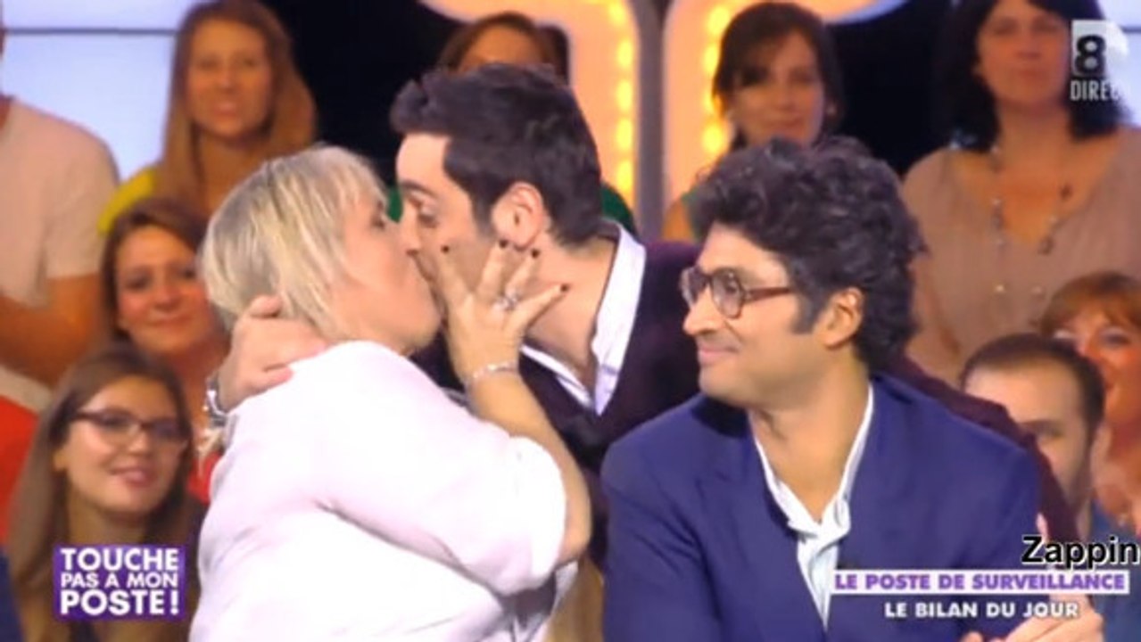 Touche pas à mon poste : Valérie Damidot embrasse fougueusement Camille Combal