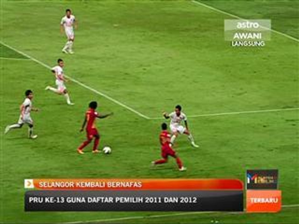 Selangor kembali bernafas