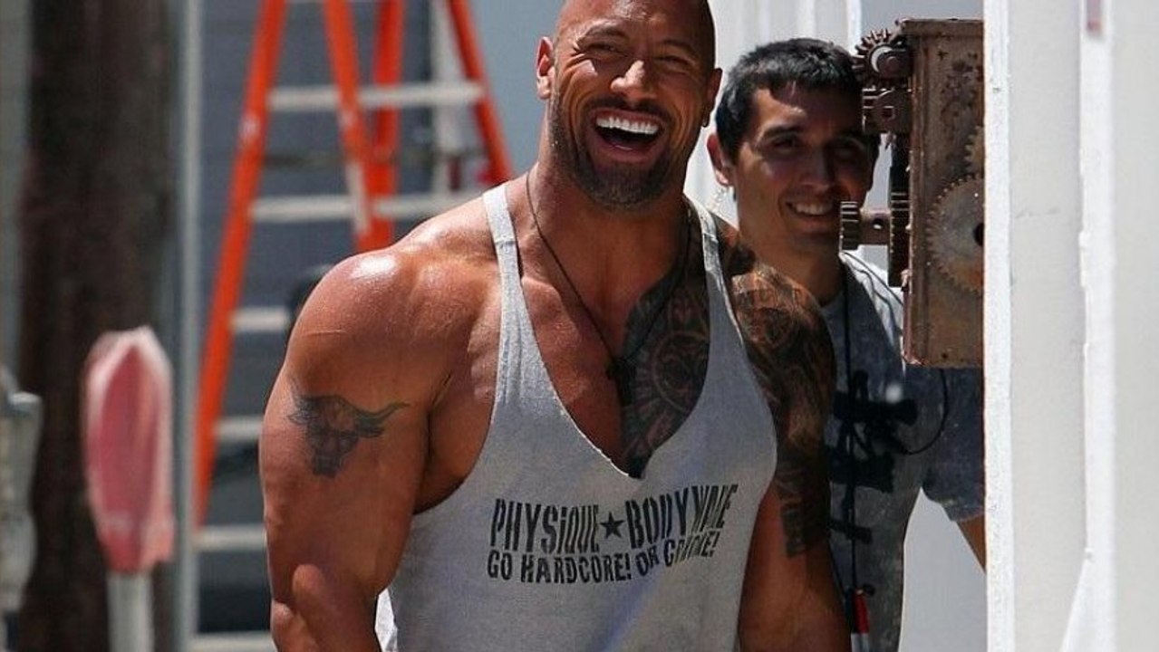 The Rock a failli battre le record du plus long drive au monde en golf sur les greens de Las Vegas