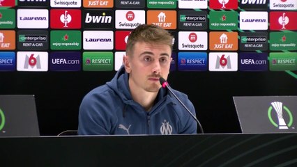 OM-FCB : Rongier "dans le contenu c'est positif mais c'est frustrant"
