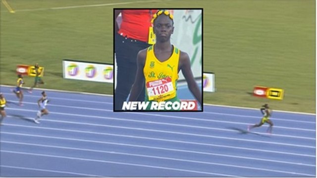 Cette jeune sprinteuse de 12 ans est la digne relève d'Usain Bolt !