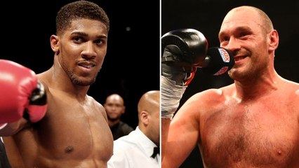 Le combat Tyson Fury vs Anthony Joshua pourrait avoir lieu en avril 2018