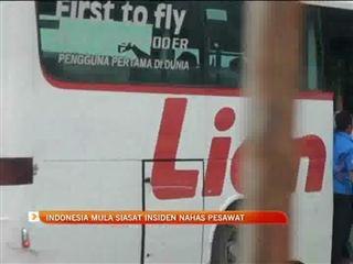 Indonesia mula siasat insiden nahas pesawat