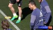 Cristiano Ronaldo a un geste particulièrement osé envers Pepe à l'entraînement du Real