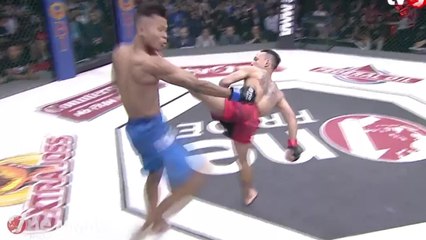 Brando Mamana provoque le KO de l'année face à Adi Paryanto dans un combat MMA en Asie