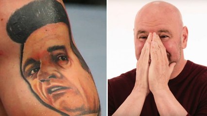 Quand Dana White essaye de deviner les combattants à leurs tatouages