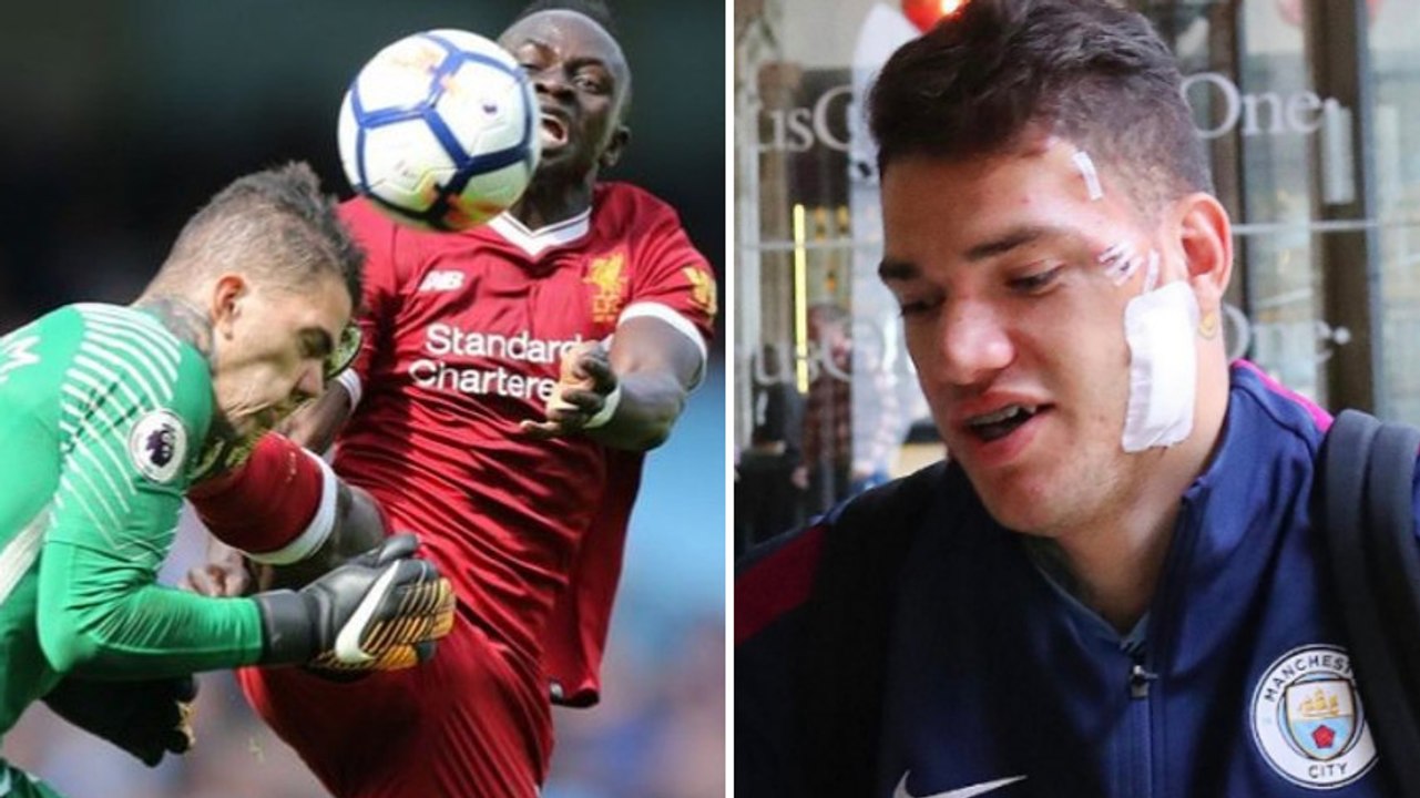 Sadio Mané s'excuse après avoir blessé Ederson lors de Manchester City - Liverpool