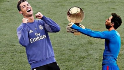 Cristiano Ronaldo tacle Lionel Messi en likant un montage sur les réseaux sociaux