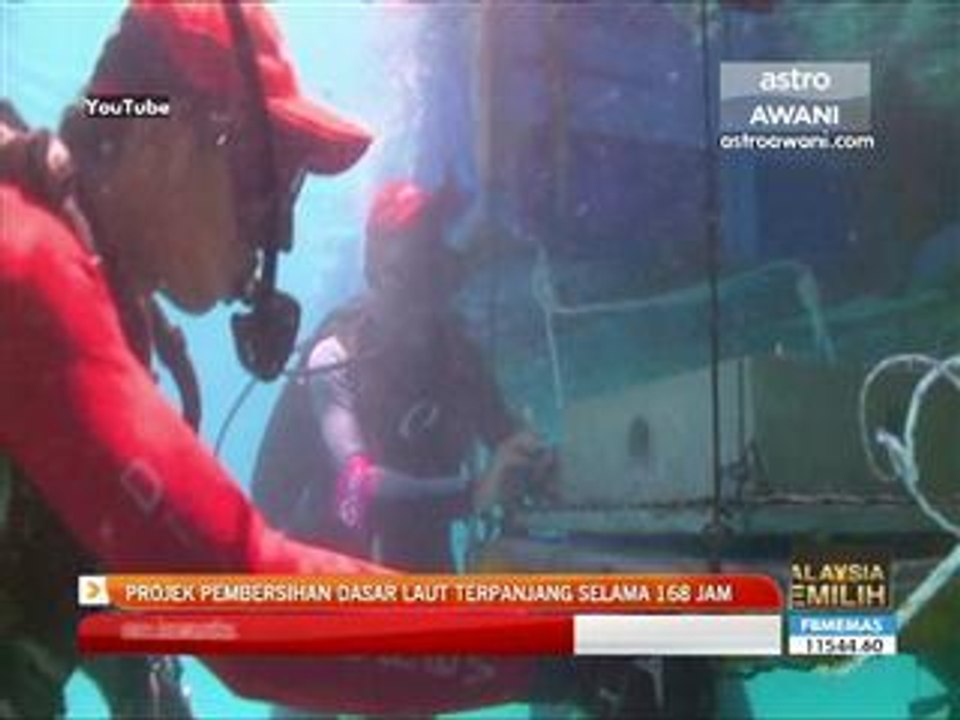 Projek pembersihan dasar laut terpanjang