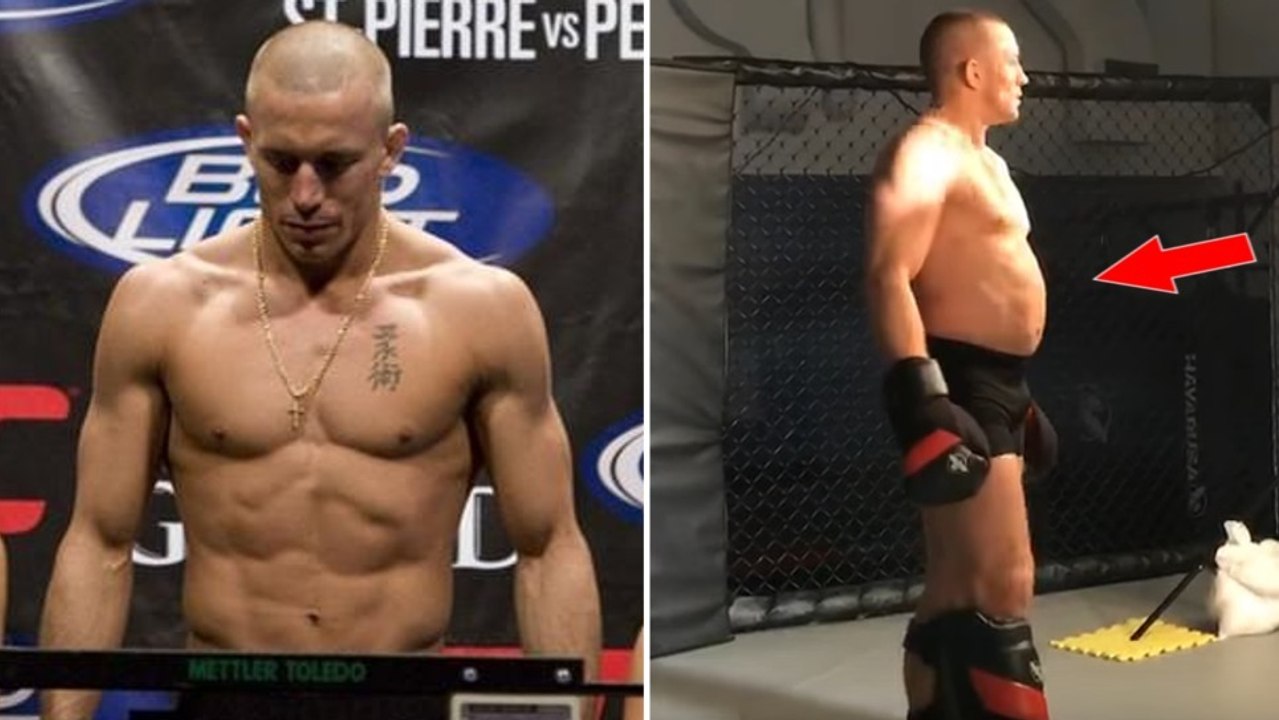 Georges St Pierre s'est transformé physiquement pour son retour à l'UFC en poids moyen face à Michael Bisping