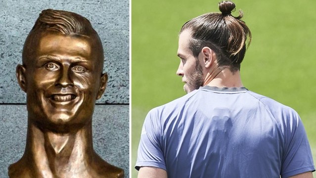 Le sculpteur du buste ridicule de Cristiano Ronaldo s'attaque à Gareth Bale !