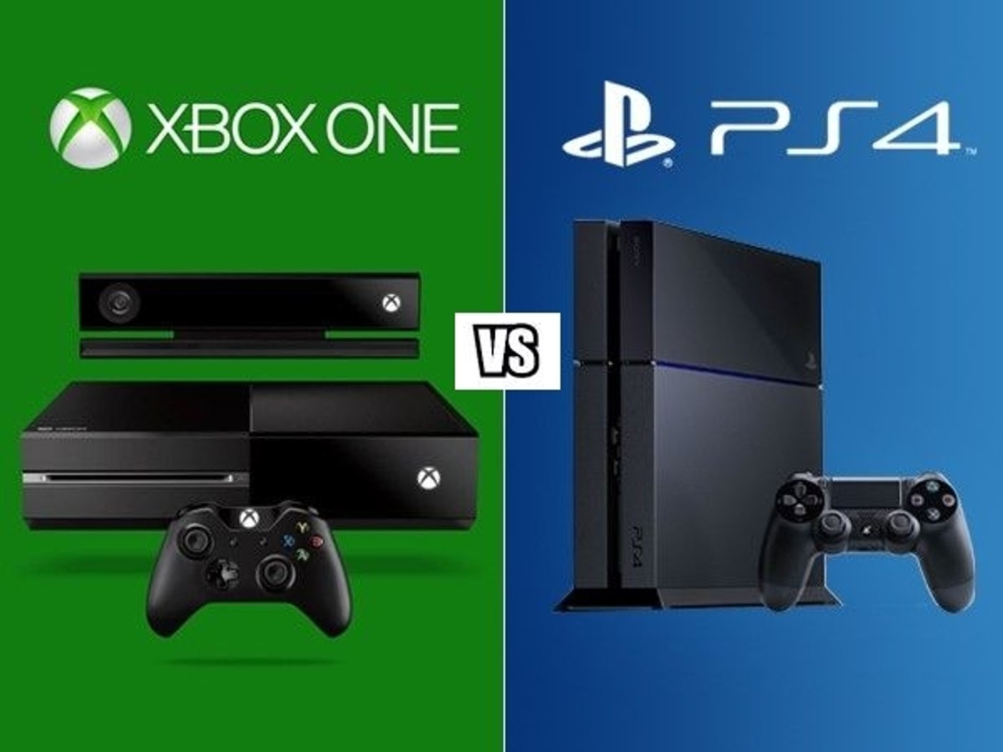 Comparatif Xbox One vs PS4 (Playstation 4) : les différences à connaître  entre les deux consoles - Vidéo Dailymotion