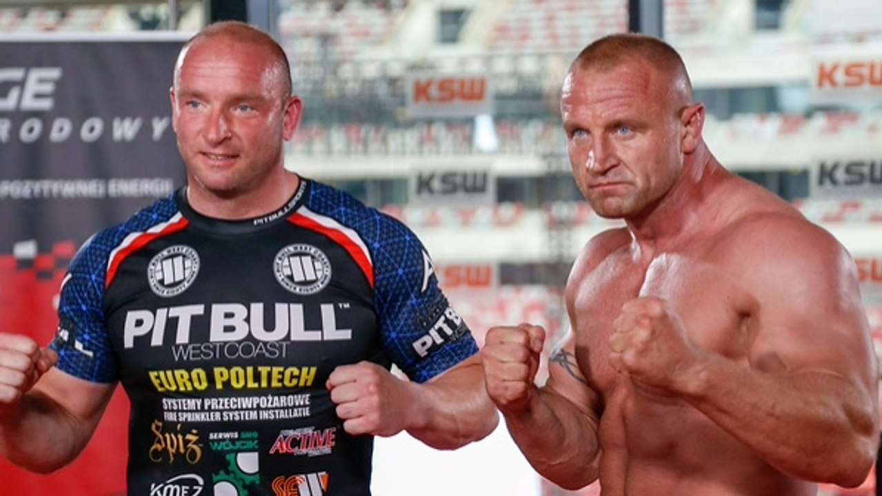 MMA : Mariusz Pudzianowski affronte Tyberiusz Kowalczyk dans un combat de brutes