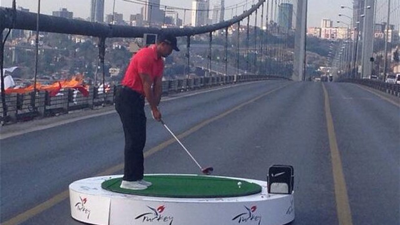 Tiger Woods : Il rallie l'Europe à l'Asie en ti...