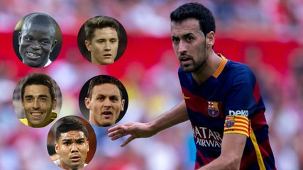 Sergio Busquets nomme les 5 meilleurs milieux de terrain au monde