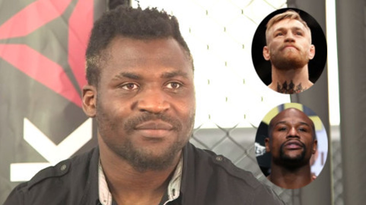 Francis Ngannou donne Floyd Mayweather favori pour son combat face à Conor McGregor