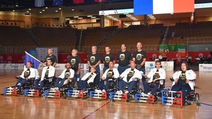 L'Equipe de France de foot fauteuil est championne du monde
