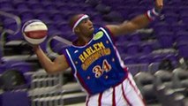 Basket : Thunder Law, membre des Harlem Globetrotters, bat le record du monde du plus long lancer
