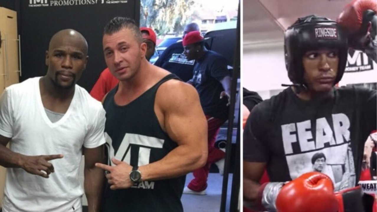 Un des gardes du corps de Mayweather se fait ex...