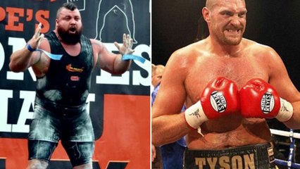 Le strongman Eddie Hall a révélé la personne qui lui fait le plus peur : le boxeur Tyson Fury !