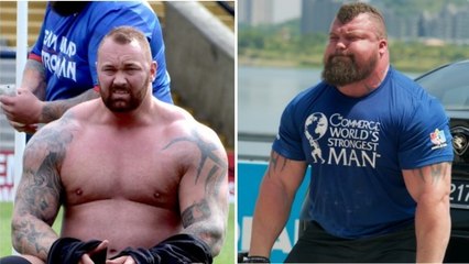 Hafthor Bjornsson se plaint d'une pénalité qui aurait avantagé Eddie Hall dans le concours du "World Strongest Man"