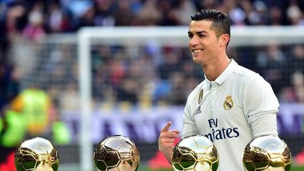 Cristiano Ronaldo donne le nom de ses 4 rivaux pour le Ballon d'or 2017