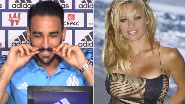 Adil Rami évoque pour la première fois sa relation avec Pamela Anderson lors de sa présentation à l'OM