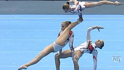Découvrez l'incroyable danse de ces gymnastes ukrainiennes
