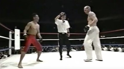 Le combat de MMA dingue entre le japonais Yuki Nakai, 70 kg, et la brute de 100 kg Gerard Gordeau