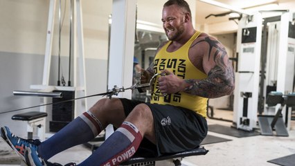 Game of Thrones : Hafthor Bjornsson trop massif pour cette machine de musculation