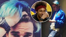 Neymar se moque de Griezmann après sa dernière coupe de cheveux ridicule