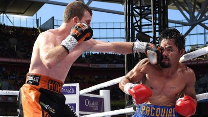 A la surprise générale, Manny Pacquiao a perdu contre Jeff Horn après un combat intense