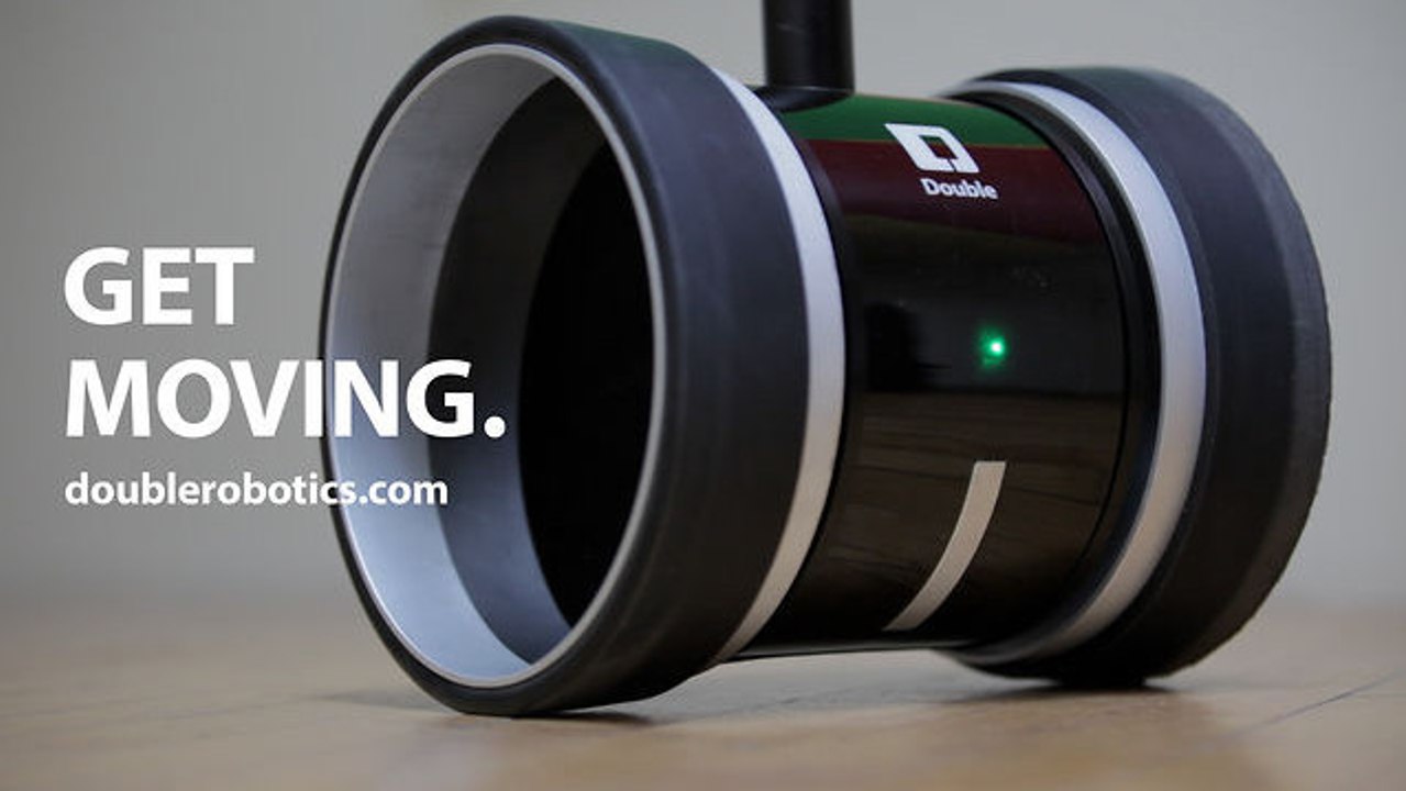 Avec le robot Double, vous allez pouvoir faire du télétravail tout en étant au bureau !