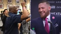 Le père de Mayweather s'embrouille avec McGregor lors de la conférence de presse individuelle de l'Irlandais