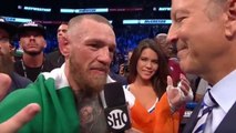 Le superbe hommage de Conor McGregor à Floyd Mayweather après sa défaite