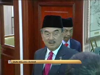 DUN Melaka, Perlis bubar