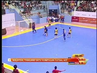 Malaysia, Thailand satu kumpulan futsal AFF