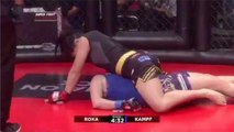 MMA : Le combat de la Super Fight League en Inde entre Hannah Kampf et Asha Roka a failli tourner au drame