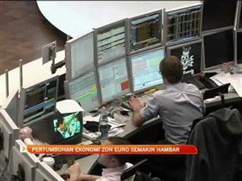 Pertumbuhan ekonomi Zon Euro semakin hambar