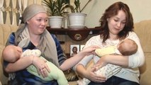 Deux mères retrouvent leurs bébés 102 jours après qu'ils ont été échangés à la naissance