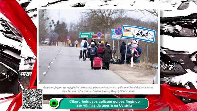 Cibercriminosos aplicam golpes fingindo ser vítimas do conflito na Ucrânia