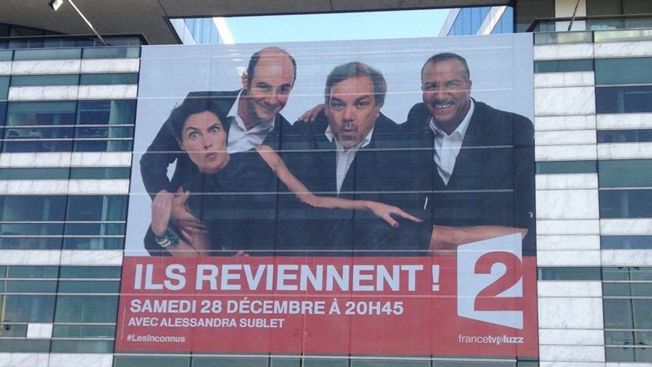 Les Inconnus débarquent à la télévision le 28 décembre prochain