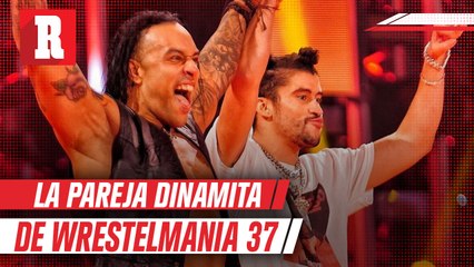 Bad Bunny  y Damian Priest la dupla que ganó en Wrestlemania 37