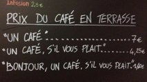 A Nice, un restaurant fait payer le café plus cher aux clients malpolis