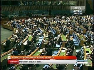 PBB ulas deraf kawal senjata