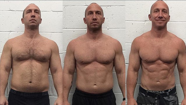 Eric Falstrault, 42 ans, s'est taillé des abdos de folie grâce au jiu-jitsu brésilien