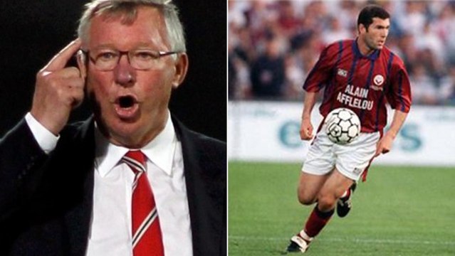 Sir Alex Ferguson aurait snobé Zinédine Zidane en 1996 pour une autre star française